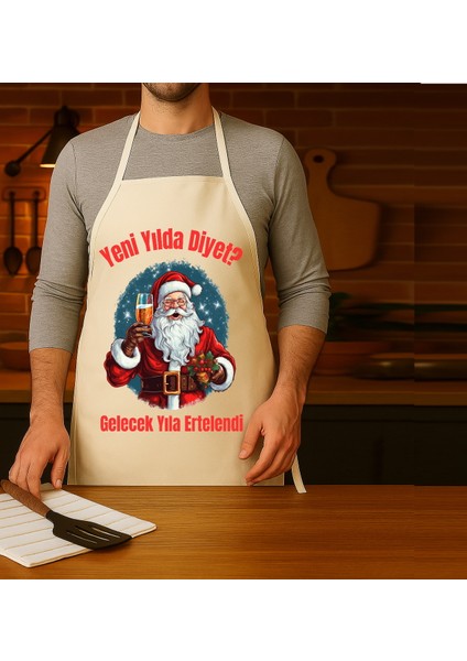 Yeni Yıll Mutfak Önlüğü Noel Baba Diyetler Gelecek Yıla Ertelendi Yılbaşı Hediye fiyatları