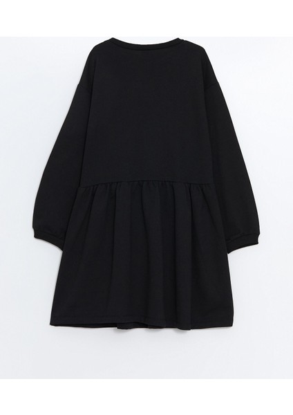 Yeni Sezon Bisiklet Yaka Kız Çocuk Elbise modelleri