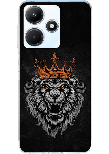 Infinix Hot 30I Uyumlu Kurt Ruhu Baskılı Silikon Kılıf