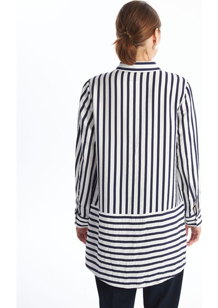 Yeni Sezon Çizgili Kadın Gömlek Tunik fırsatları