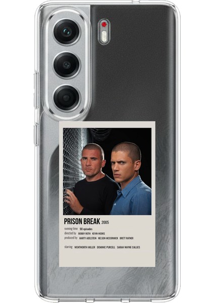 Tecno Camon 40 Pro Uyumlu Prison Break Tasarımlı Baskılı Silikon Kılıf