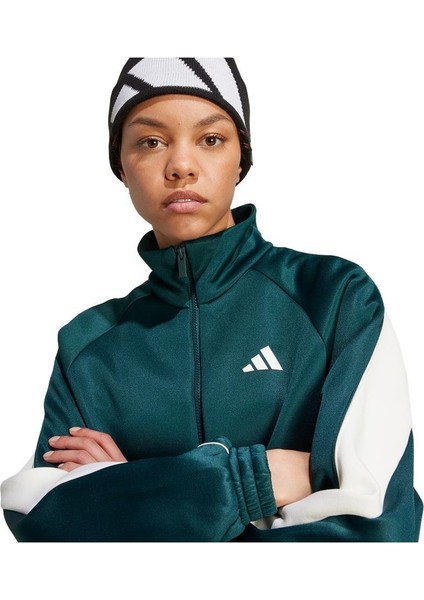 Kadın Yeşil Ceket W Stadıum Tt JW0528