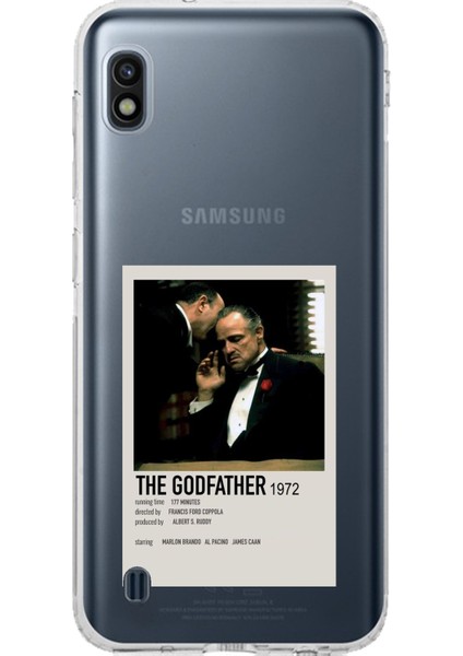 Samsung Galaxy J8 - A6 Plus Uyumlu The Godfather Baba Poster Tasarımlı Baskılı Silikon Kılıf