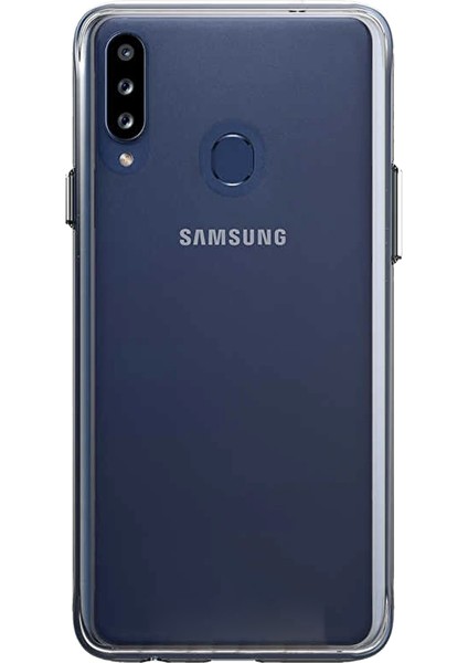Samsung Galaxy A20S Uyumlu Şeffaf Silikon Kılıf