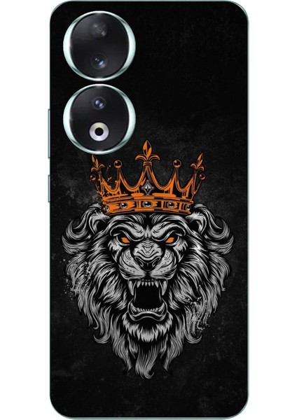 Honor 90 Uyumlu Kurt Ruhu Baskılı Silikon Kılıf