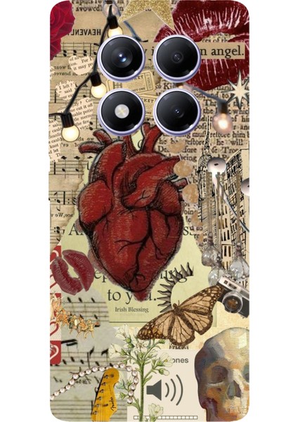 Redmi Note 14 Pro Plus 5g Uyumlu Vampire Diaries Vintage Baskılı Silikon Kılıf