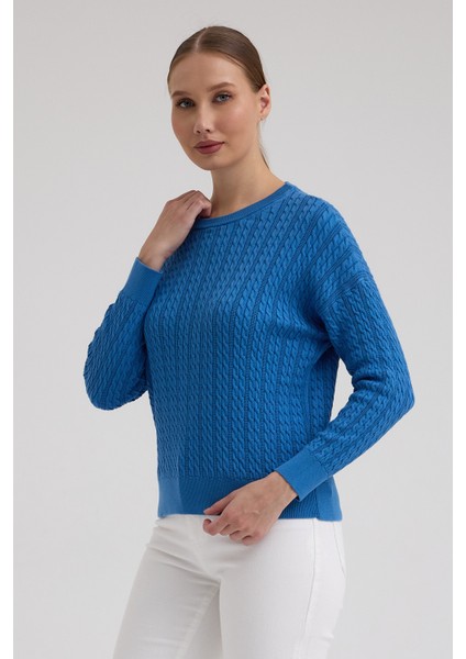 Kayık Yaka Selanik ve Saç Örgü Salaç Kazak fiyatları