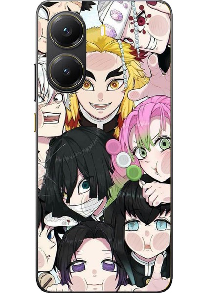 Poco X7 Pro Uyumlu Demon Slayer Manga Baskılı Silikon Kılıf