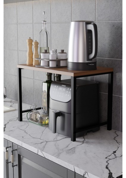 Airfryer Rafı,mutfak Organizeri, Mikrodalga Dolabı , Tezgah Üstü Fırın Çay ,kahve ,baharatlık Standı