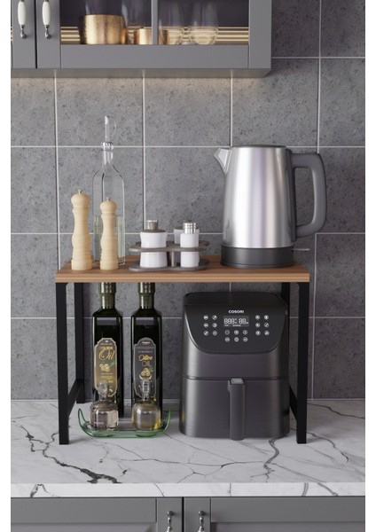 Airfryer Rafı,mutfak Organizeri, Mikrodalga Dolabı , Tezgah Üstü Fırın Çay ,kahve ,baharatlık Standı fiyatları