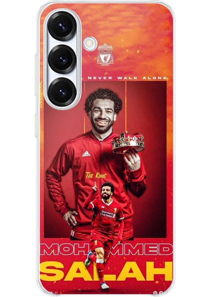 Samsung Galaxy S25 Plus Uyumlu Salah King Kral Tasarımlı Baskılı Silikon Kılıf