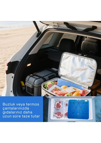 K-700 Buz Aküsü( Ice Pack ) -4 Lü