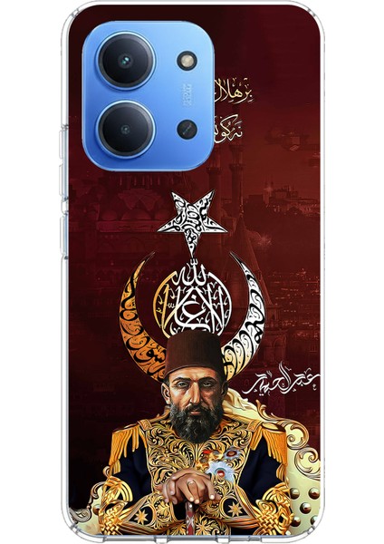 Redmi 15C Uyumlu Abdülhamid Han Baskılı Silikon Kılıf