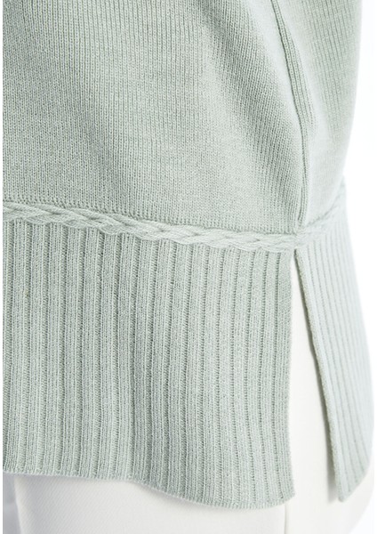 Yeni Sezon Bisiklet Yaka Kadın Triko Tunik modelleri