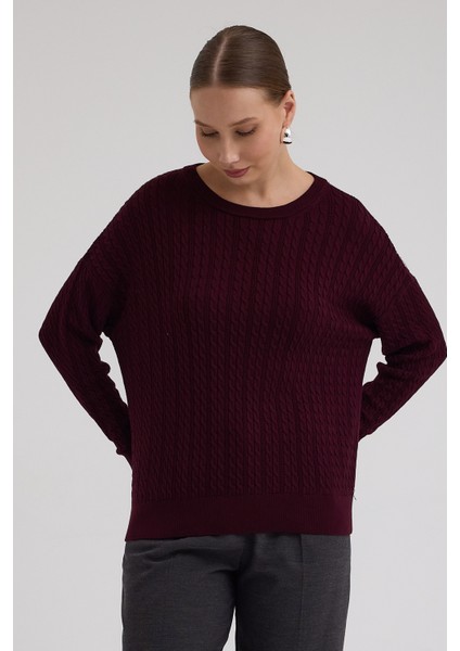 Kayık Yaka Selanik ve Saç Örgü Salaç Kazak indirimleri