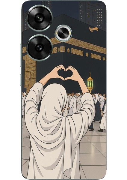 Poco F6 Uyumlu Kabe Aşkı Baskılı Silikon Kılıf