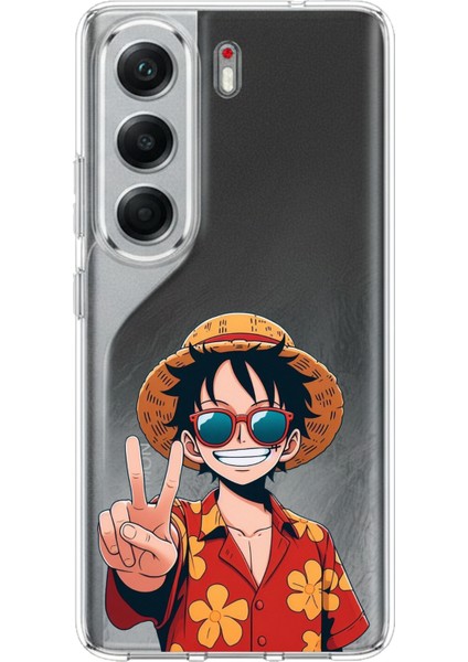 Tecno Camon 40 Pro Uyumlu Monkey D. Luffy Tasarımlı Baskılı Silikon Kılıf