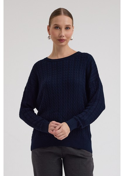 Kayık Yaka Selanik ve Saç Örgü Salaç Kazak fiyatları