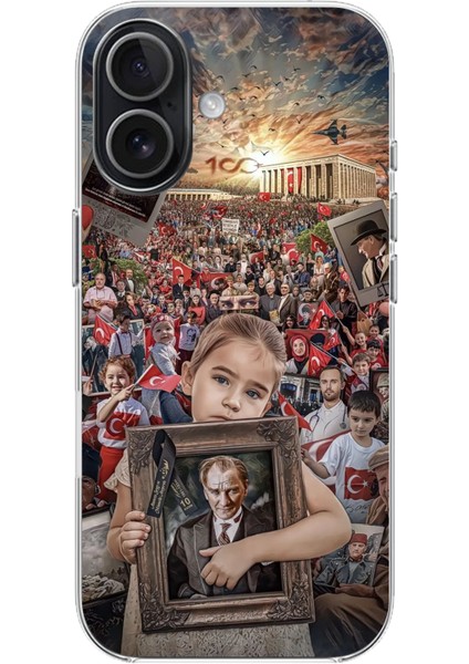 iPhone 17 Uyumlu Atatürk Anıtkabir Baskılı Silikon Kılıf