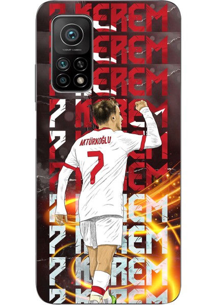 Xiaomi Mi 10T - 10T Pro Uyumlu Kerem Aktürkoğlu Sevinç Baskılı Silikon Kılıf