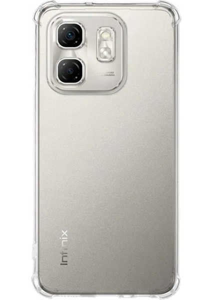 Infinix Hot 50I - Smart 9 Uyumlu Şeffaf Silikon Kılıf