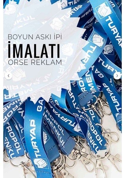 Boyun Askı Ipi Tasarla 10 Adet fiyatları