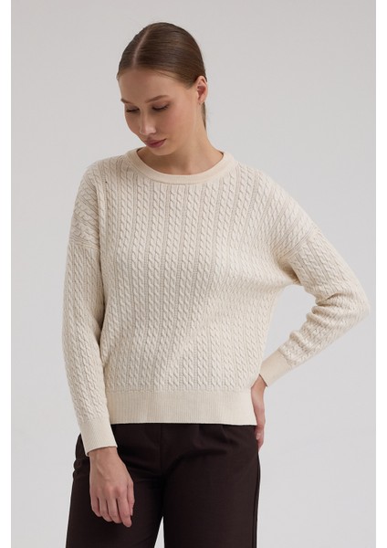 Kayık Yaka Selanik ve Saç Örgü Salaç Kazak indirimleri