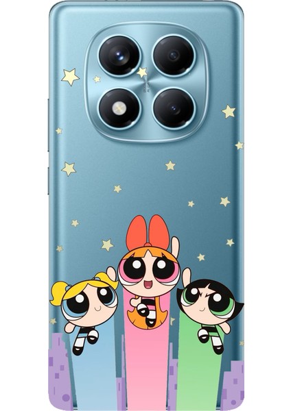 Redmi Note 14 Pro 4g Uyumlu Powerpuff Girls Tasarımlı Baskılı Silikon Kılıf