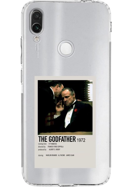 Redmi Note 7 Uyumlu The Godfather Baba Poster Tasarımlı Baskılı Silikon Kılıf