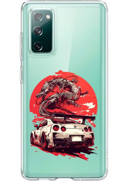 Samsung Galaxy S20 Fe Uyumlu Gtr Ejderha Tasarımlı Baskılı Silikon Kılıf