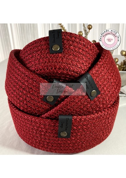 Organizer 4 Lü Set Tress Sepet Çok Amaçlı Düzenleyici Sepet