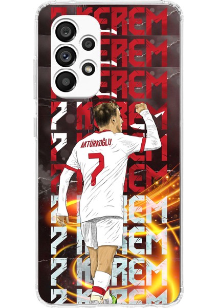 Samsung Galaxy A23 Uyumlu Kerem Aktürkoğlu Sevinç Baskılı Silikon Kılıf