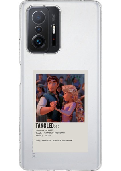 Xiaomi Mi 11T - 11T Pro Uyumlu Rapunzel Tangled Tasarımlı Baskılı Silikon Kılıf