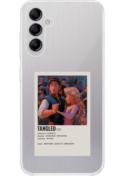 Samsung Galaxy A14 Uyumlu Rapunzel Tangled Tasarımlı Baskılı Silikon Kılıf