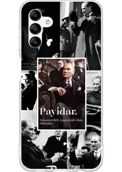 Samsung Galaxy A04S Uyumlu Atatürk Payidar Baskılı Silikon Kılıf