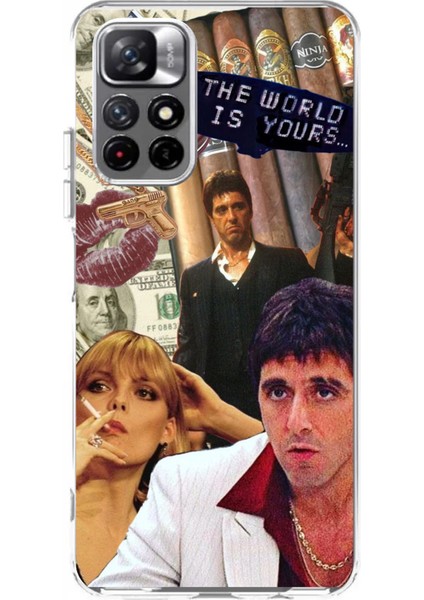 Redmi 10 Uyumlu The Worlds Is Yours Tasarımlı Baskılı Silikon Kılıf