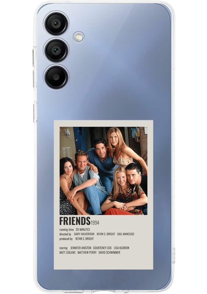 Samsung Galaxy A16 Uyumlu Friends Mini Poster Tasarımlı Baskılı Silikon Kılıf