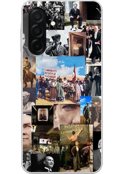 Samsung Galaxy A26 Uyumlu Atatürk Cumhuriyet Baskılı Silikon Kılıf