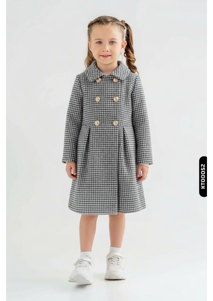 Kız Çocuk Kaban 7-12 Yaş 1050