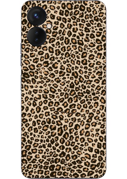 Tecno Spark 9 Pro Uyumlu Leopar Tasarımlı Baskılı Silikon Kılıf