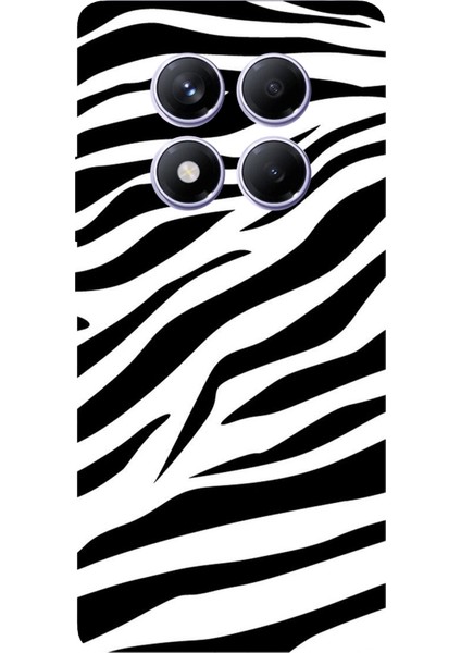 Redmi Note 14 Pro Plus 5g Uyumlu Zebra Tasarımlı Baskılı Silikon Kılıf