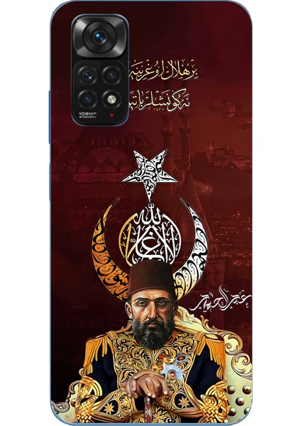 Redmi Note 11 - 11S Uyumlu Abdülhamid Han Baskılı Silikon Kılıf
