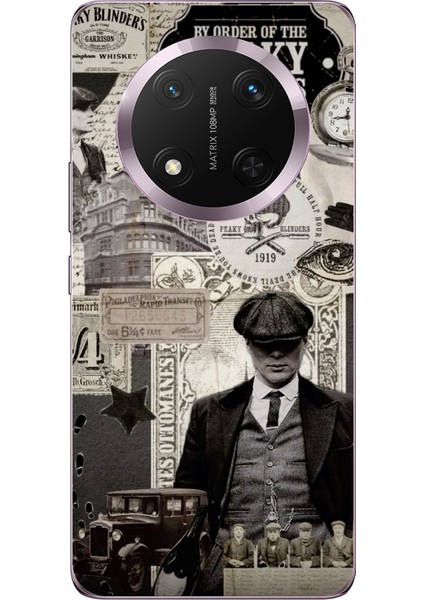 Honor Magic 7 Lite Uyumlu Peaky Blinders Baskılı Silikon Kılıf