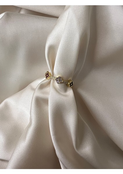 Çelik Ayarlanabilir Yonca Yüzük modelleri