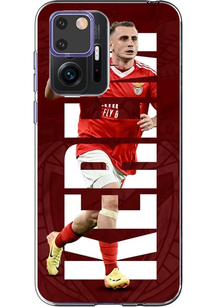 Huawei Y5P Uyumlu Kerem Aktürkoğlu Benfica Baskılı Silikon Kılıf