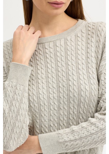 Kayık Yaka Selanik ve Saç Örgü Salaç Kazak indirimleri