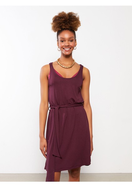 Yeni Sezon Bisiklet Yaka Düz Askılı Kadın Plaj Elbisesi fiyatları