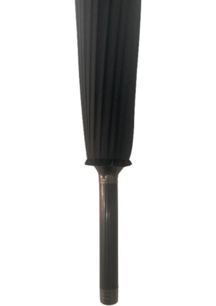 24 Telli Erkek Siyah Baston Protokol Şemsiye. fırsatları