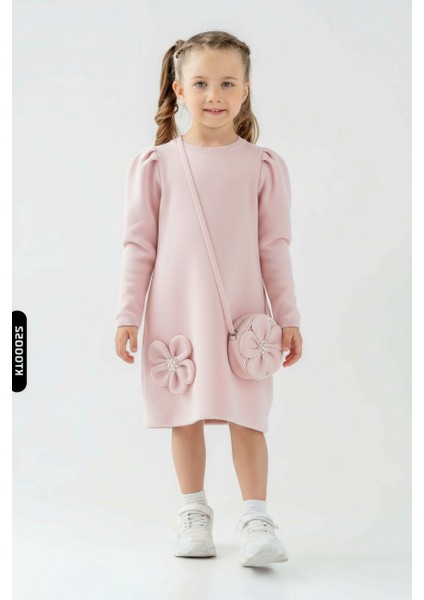 Kız Çocuk Elbise 4-7 Yaş 52103