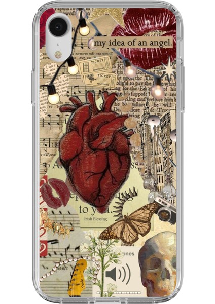 iPhone Xr Uyumlu Vampire Diaries Vintage Baskılı Silikon Kılıf